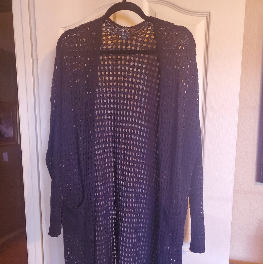 Sky Plus Long Sweater 2X